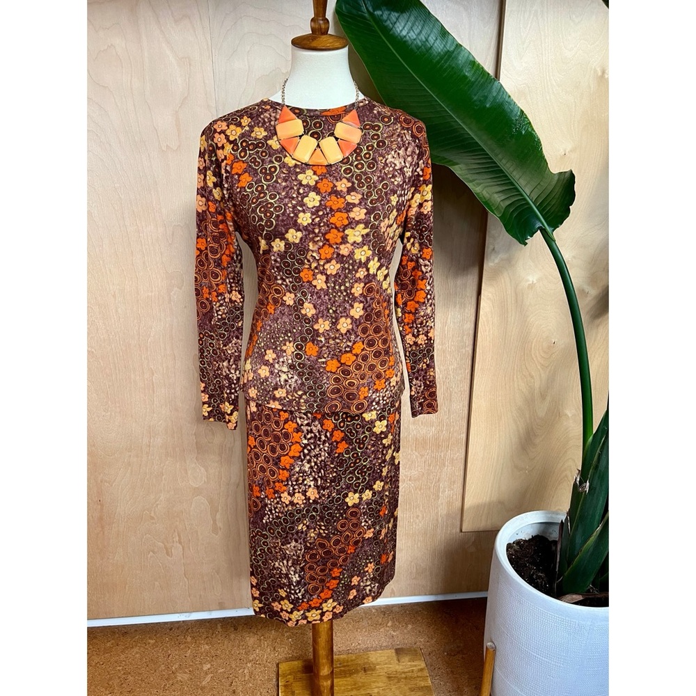 🔥New to closet🌼 Unique Two Piece Vintage Matching Set - Picture 2 of 9